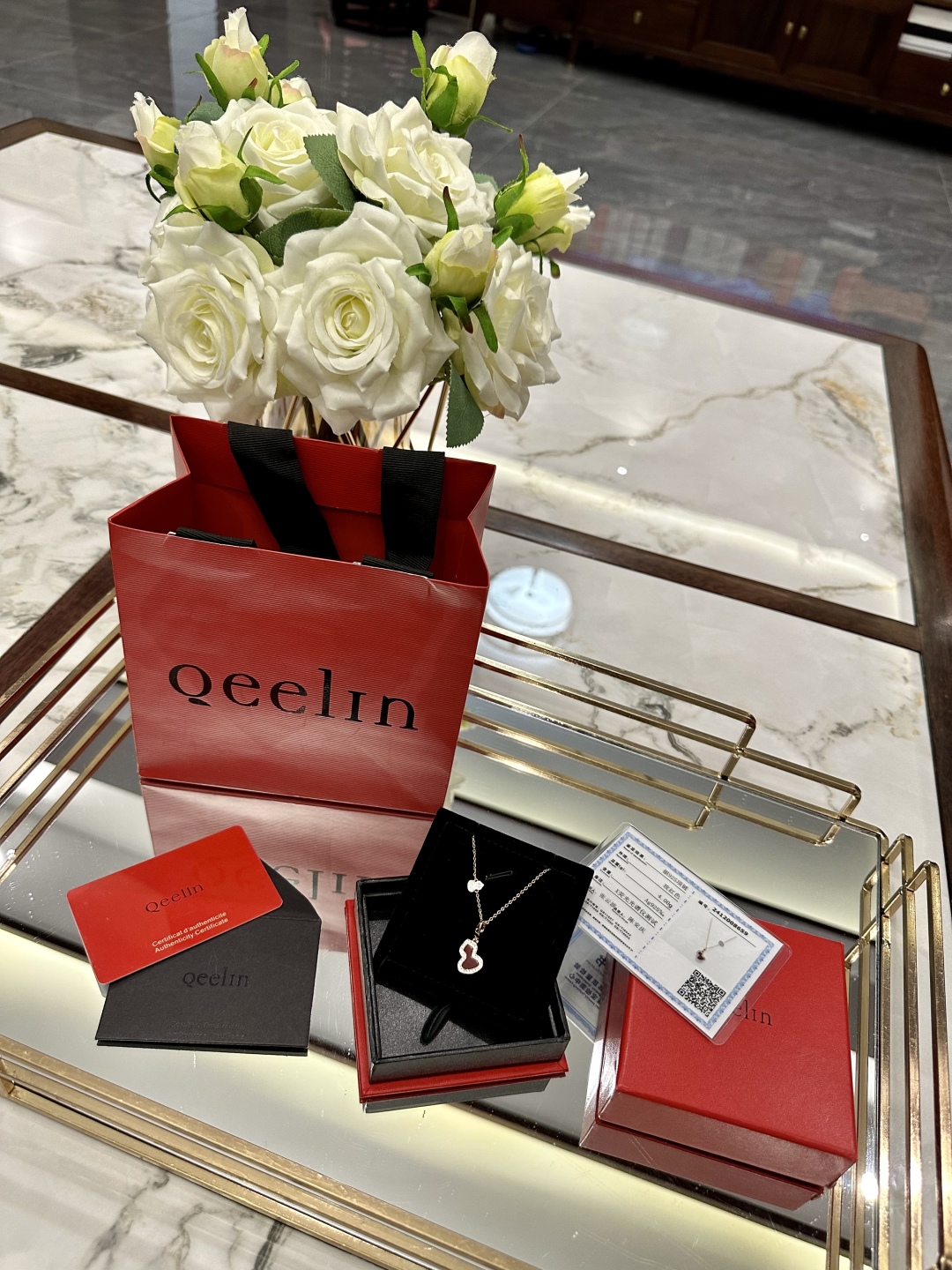 QEELIN jewelry model 19